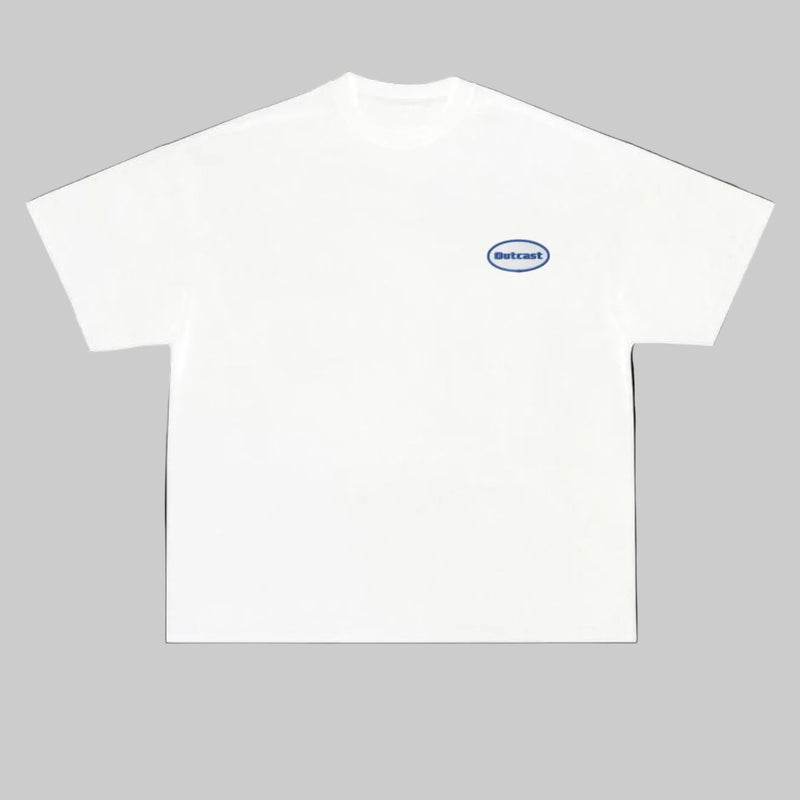 Midweight oversized t-shirt (white)