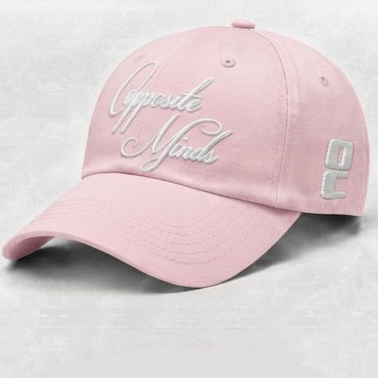 Opposite Minds cap (baby pink)