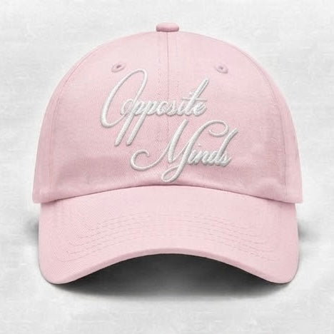 Opposite Minds cap (baby pink)