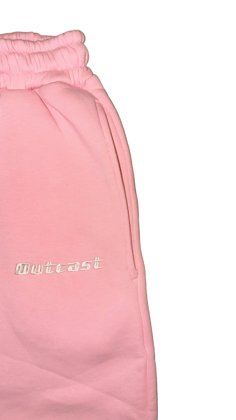 baggy open bottom sweatpants